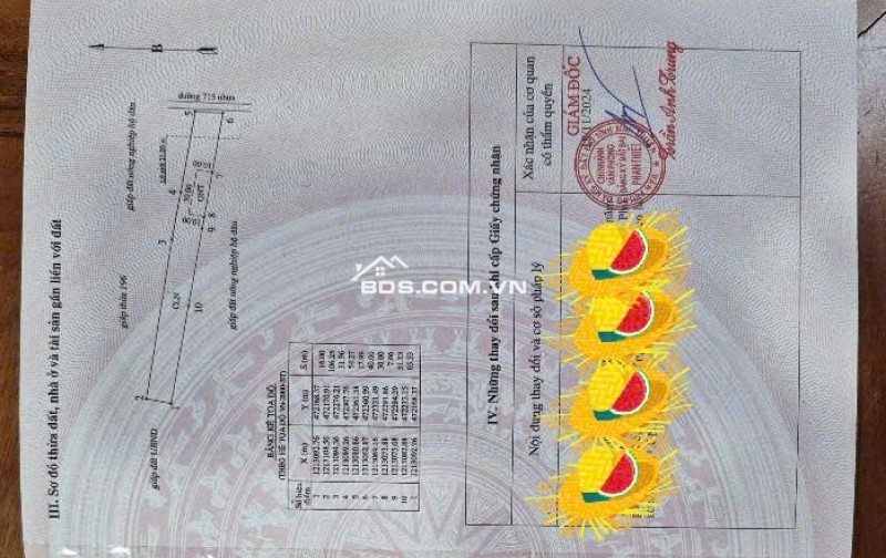  Bán đất gần Sân bay Thiện Nghiệp – mặt tiền đường 715